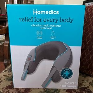 Homedics relief for every body vibration neck massager with heat!!